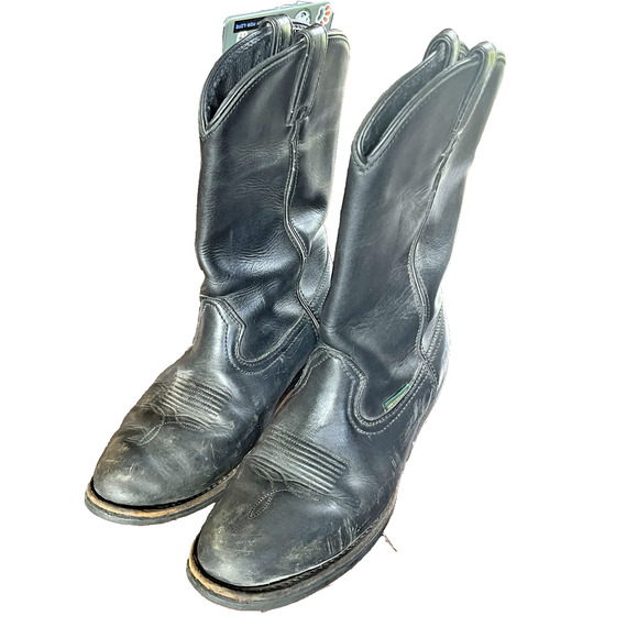 Dan Post Other - Dan Post Mens Albuquerque Waterproof Work Boot Black Oil Resistant Size: 10.5